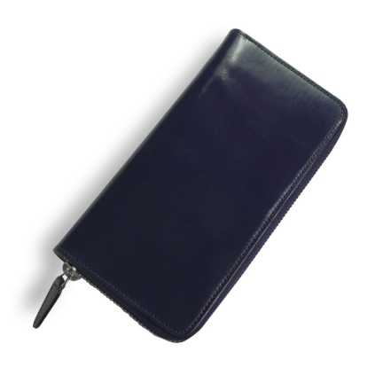 LEATHER ZIP WALLET LARGE