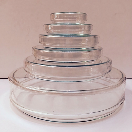GLASS DISH with LID